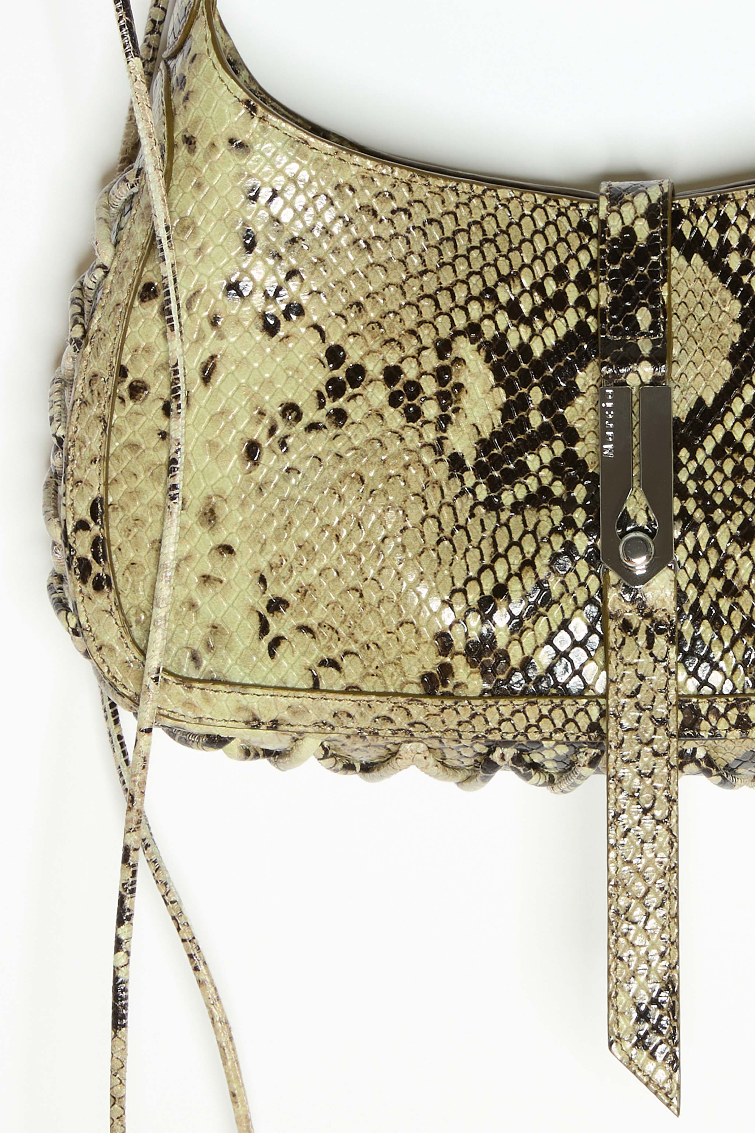 HEARTBREAKER BAG in beige python