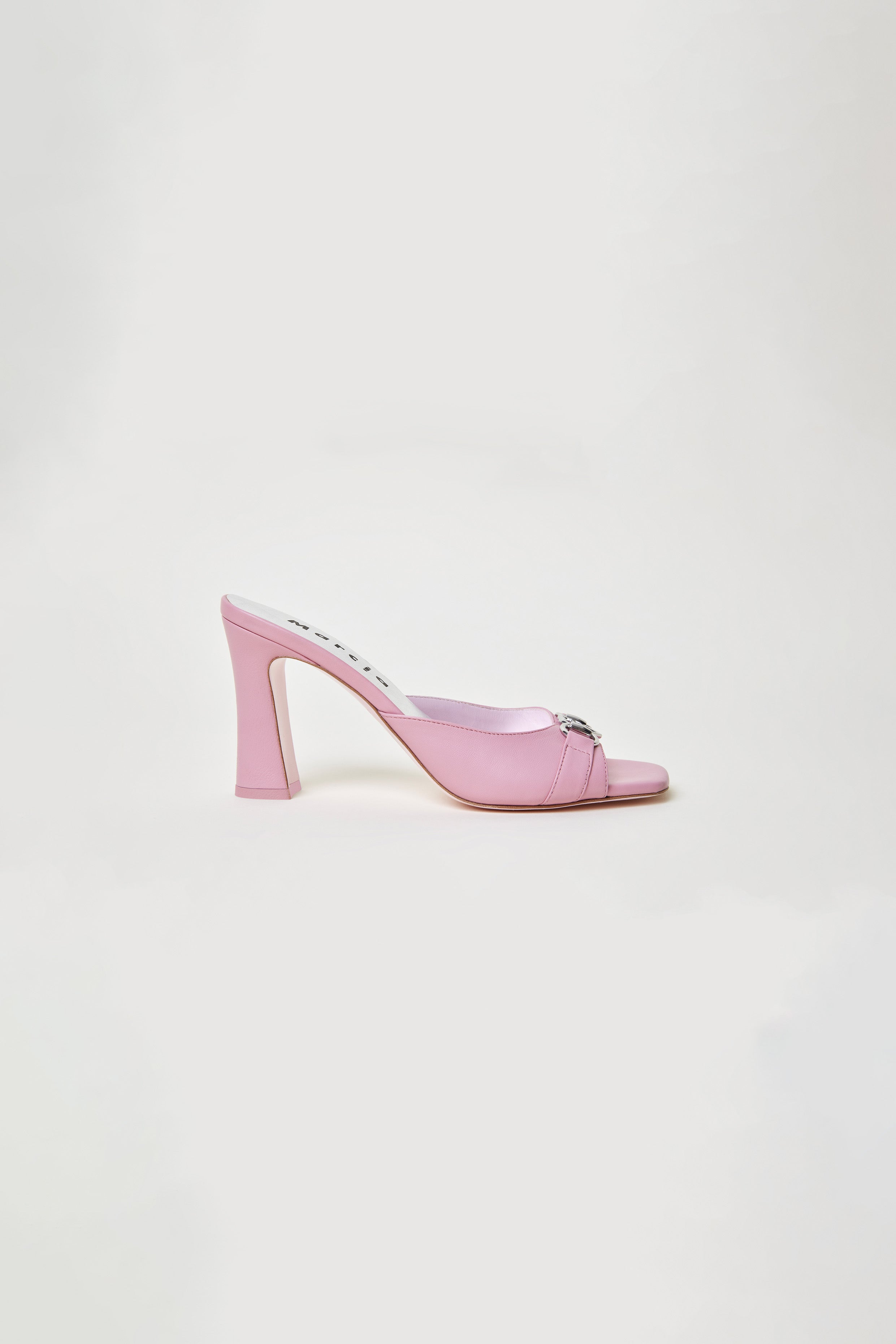 RITA MULE in pink leather Marcia Wear